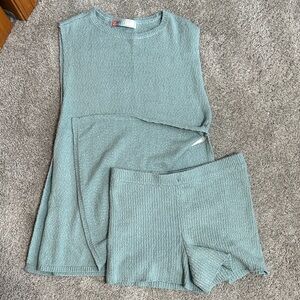 Knit Blue Haze Set